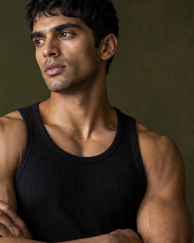 Ribbed Tanktop — Black